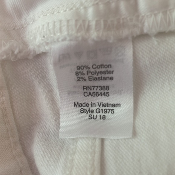 J Crew white high rise skinny jeans white size 26 - Picture 8 of 11